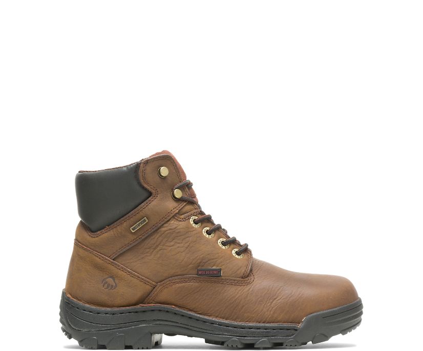 Bottes de Travail Wolverine Durbin Waterproof 6" Steel-Toe Homme - Marron (TSK710826)